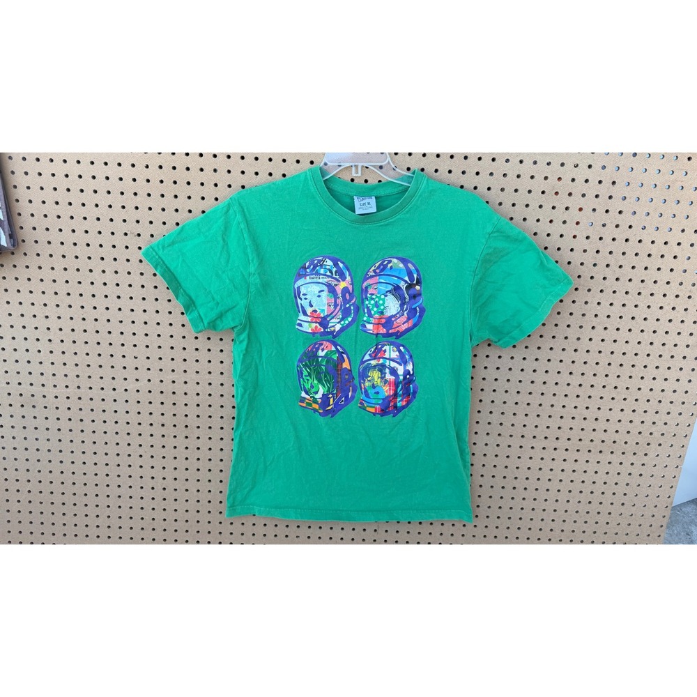 Billionaire Boys Club Green Astronaut Helmet Graphic T-Shirt Mens XL BBC Tee